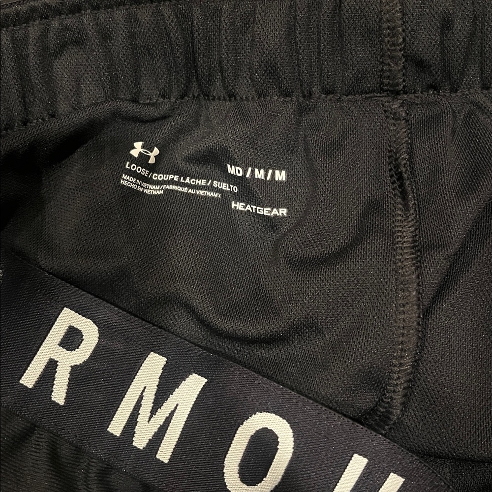 Under Armour Women's Athletic Black Shorts - Picture 4 of 4
